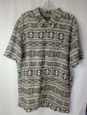 *Quicksilver Waterman Edition Button Down Shirt Size L